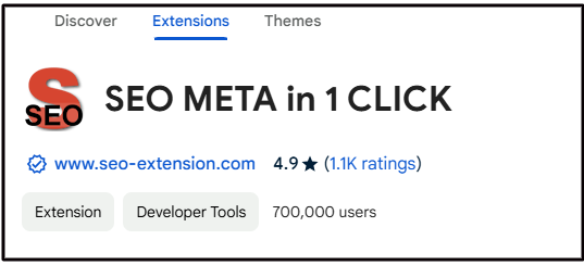 Usefull chrome extension seo ke liye